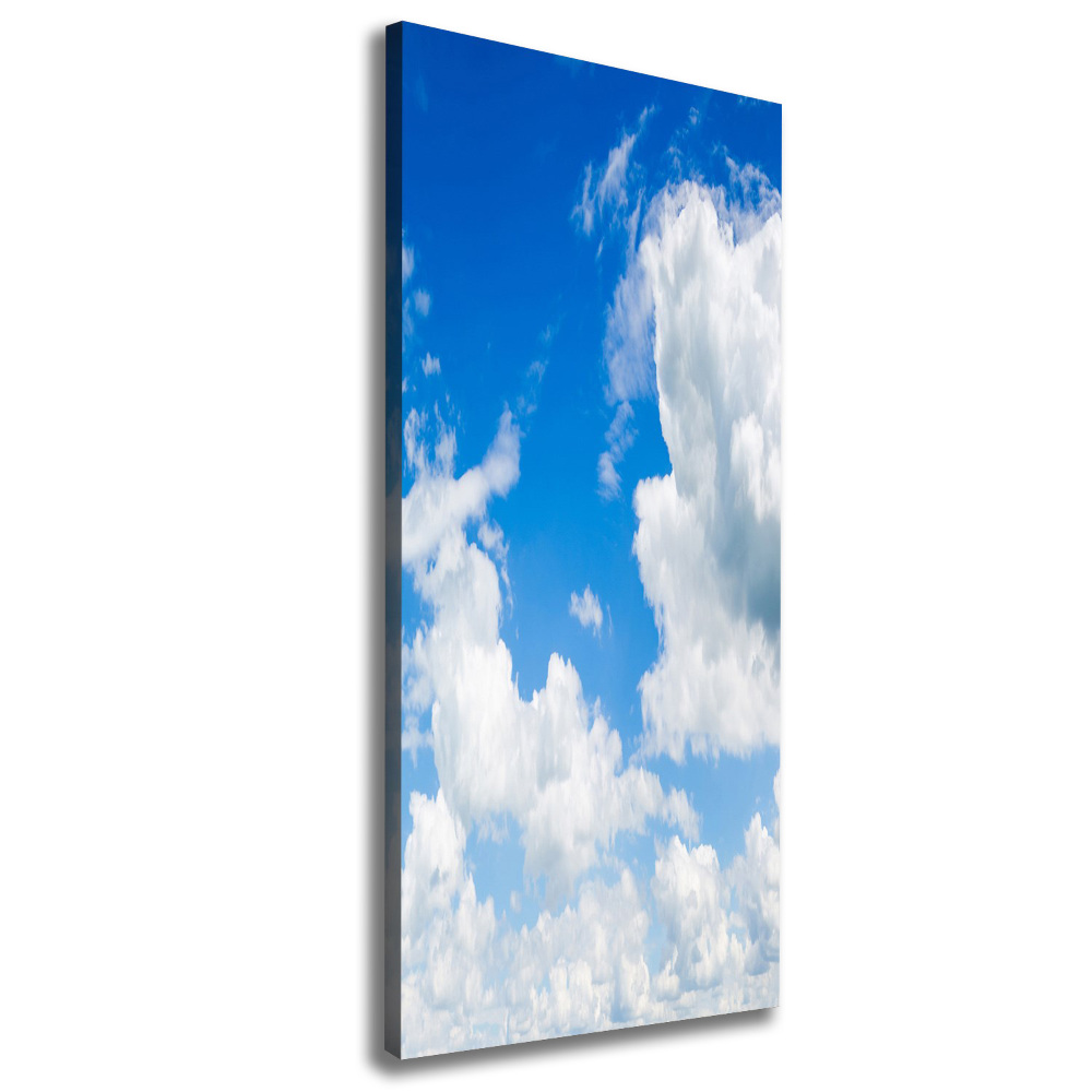 Tableau mural sur toile Nuages dans le ciel vent