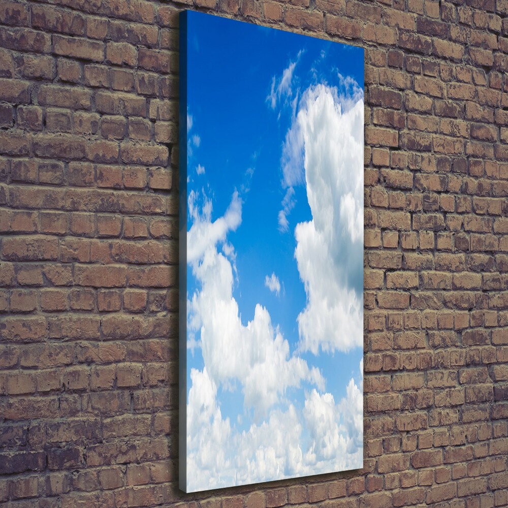 Tableau mural sur toile Nuages dans le ciel vent