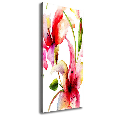 Tableau photo sur toile Fleurs de lys