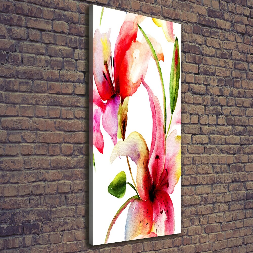 Tableau photo sur toile Fleurs de lys