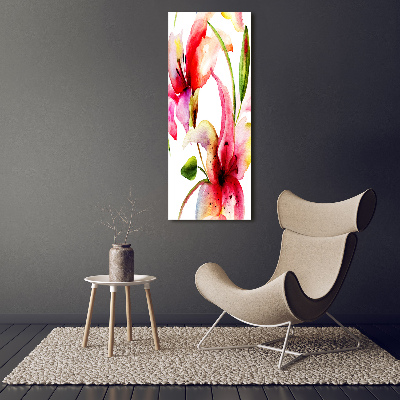 Tableau photo sur toile Fleurs de lys