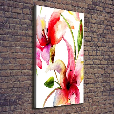 Tableau photo sur toile Fleurs de lys