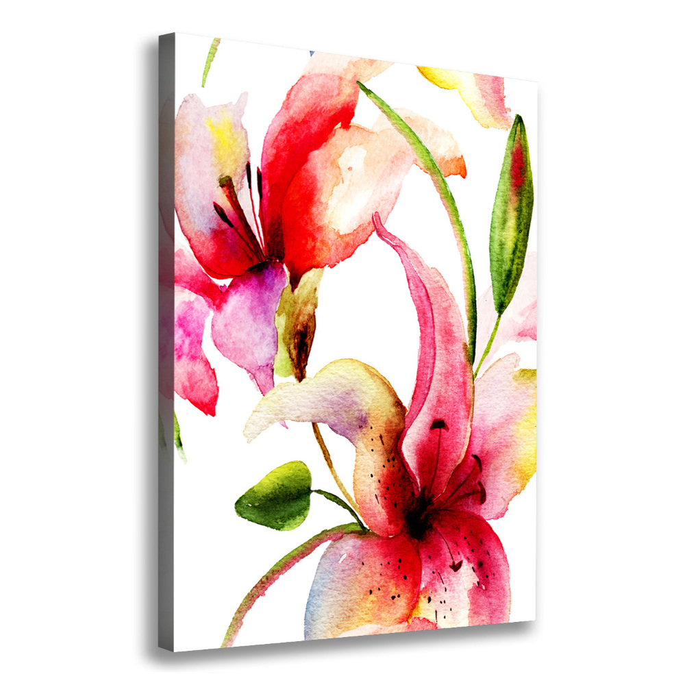 Tableau photo sur toile Fleurs de lys