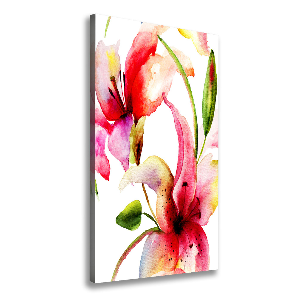 Tableau photo sur toile Fleurs de lys