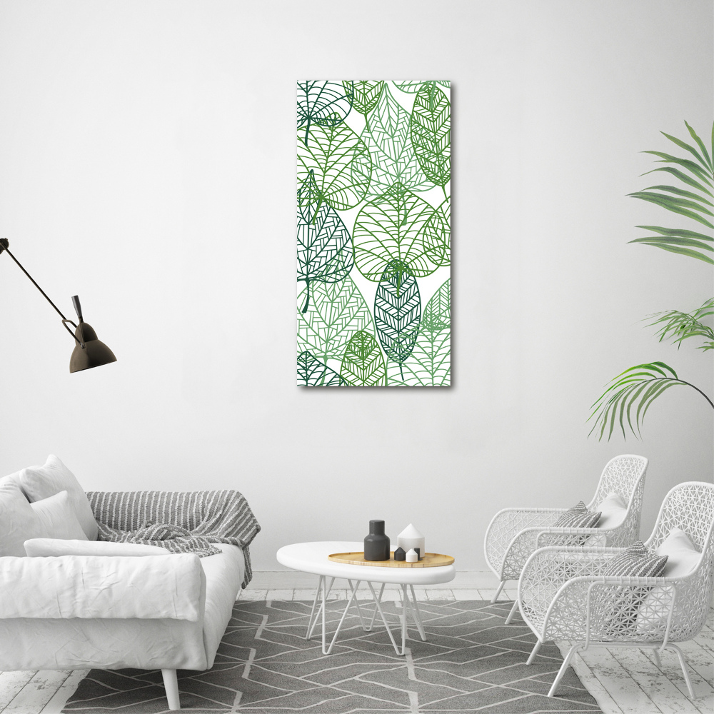 Tableau mural sur toile Feuilles