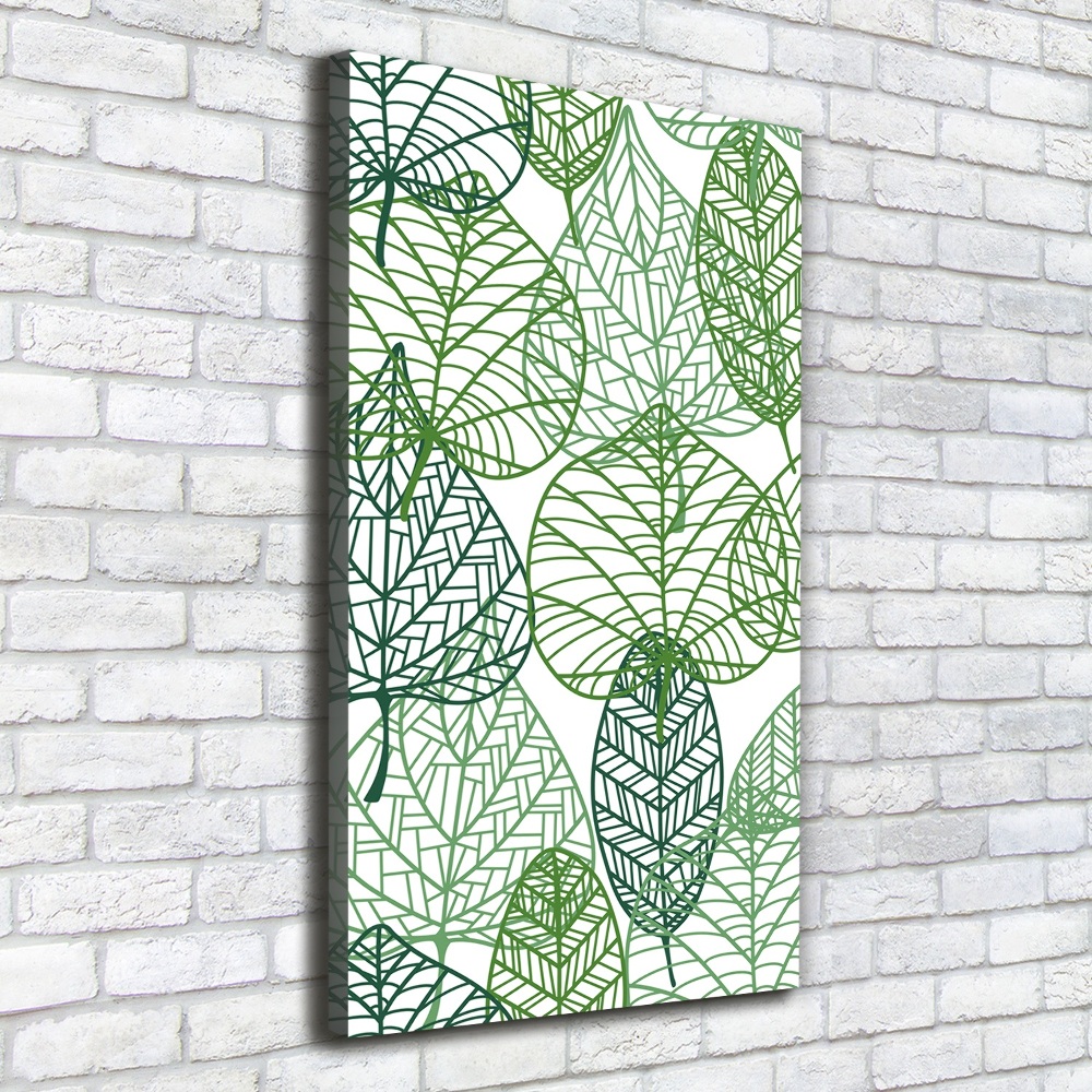 Tableau mural sur toile Feuilles