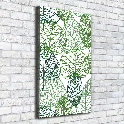 Tableau mural sur toile Feuilles