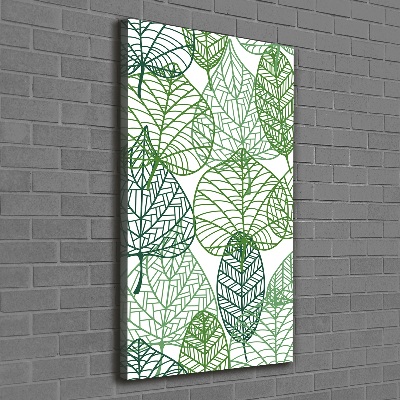 Tableau mural sur toile Feuilles