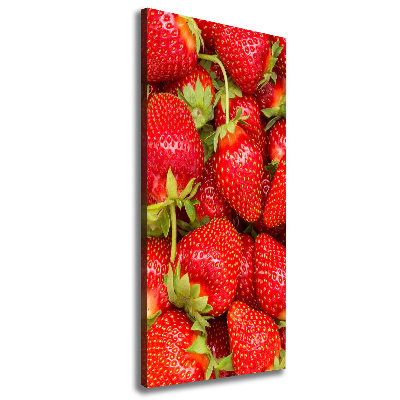 Tableau sur toile Fraises rouges