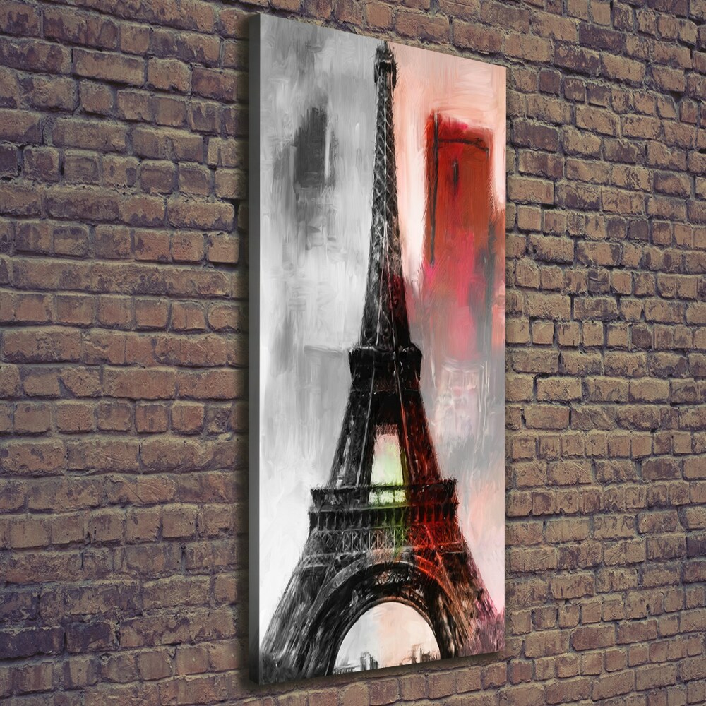 Tableau mural sur toile Tour Eiffel symbole de Paris