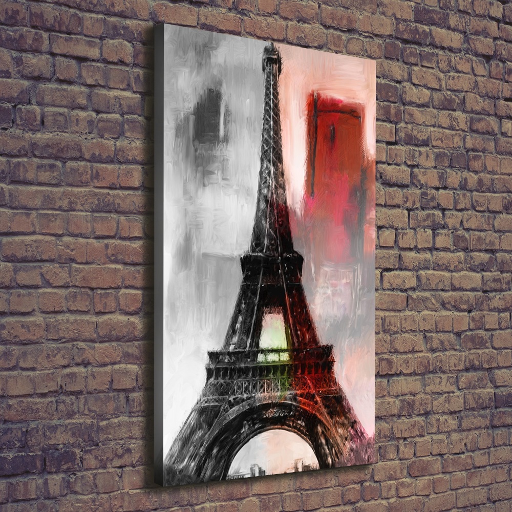 Tableau mural sur toile Tour Eiffel symbole de Paris