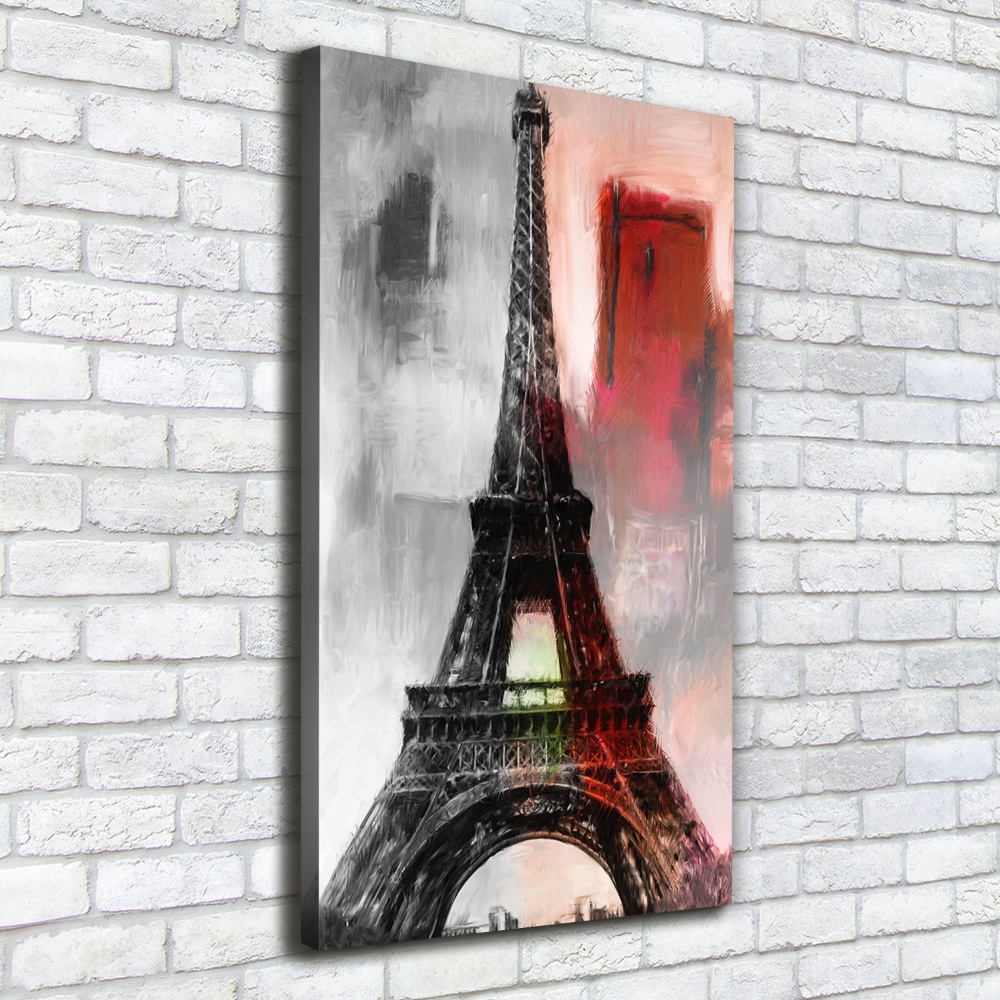 Tableau mural sur toile Tour Eiffel symbole de Paris