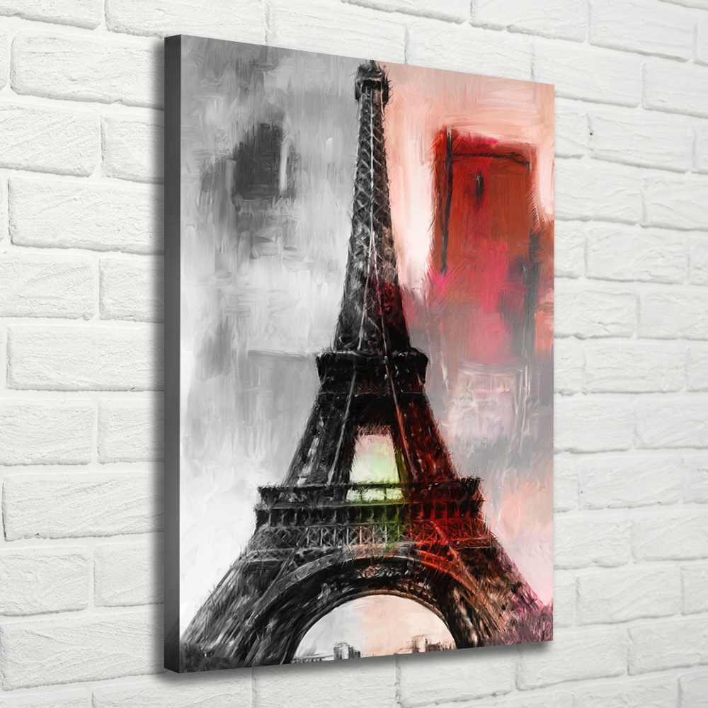 Tableau mural sur toile Tour Eiffel symbole de Paris