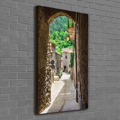 Tableau photo sur toile Une rue charmante