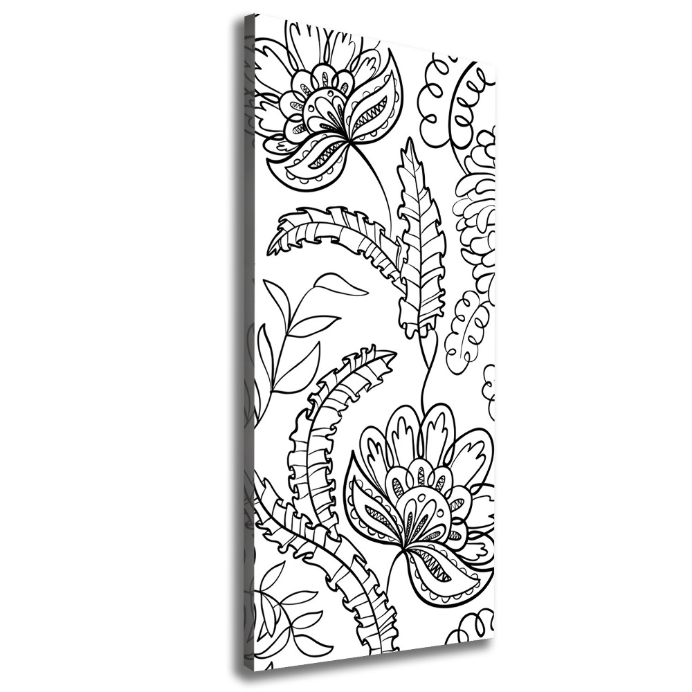 Tableau photo sur toile Fond Zentangle