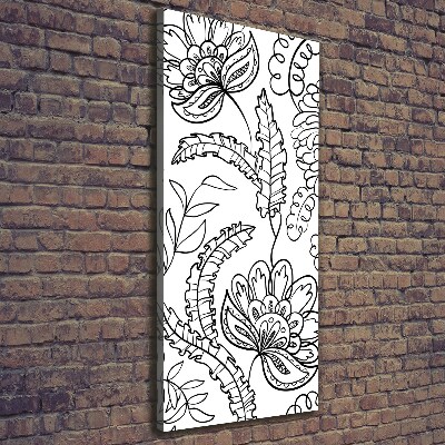 Tableau photo sur toile Fond Zentangle