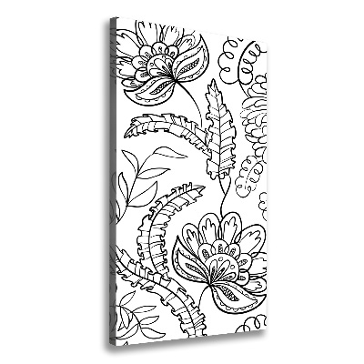 Tableau photo sur toile Fond Zentangle