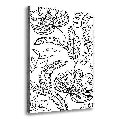 Tableau photo sur toile Fond Zentangle