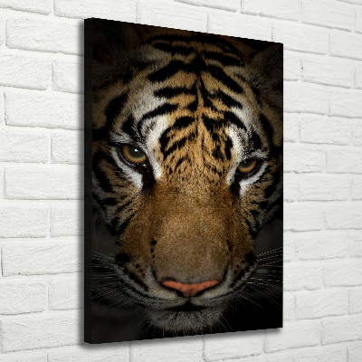 Tableau toile imprimée Tigre