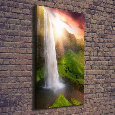 Tableau imprimé sur toile Cascade