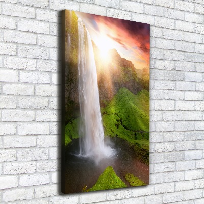 Tableau imprimé sur toile Cascade