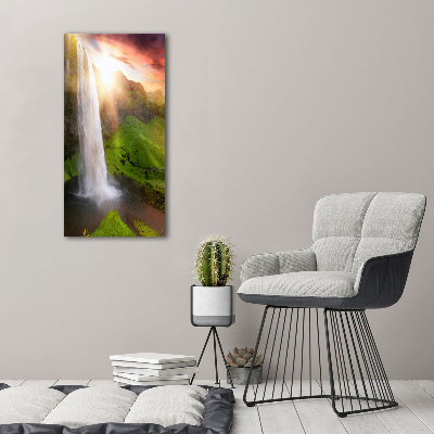 Tableau imprimé sur toile Cascade