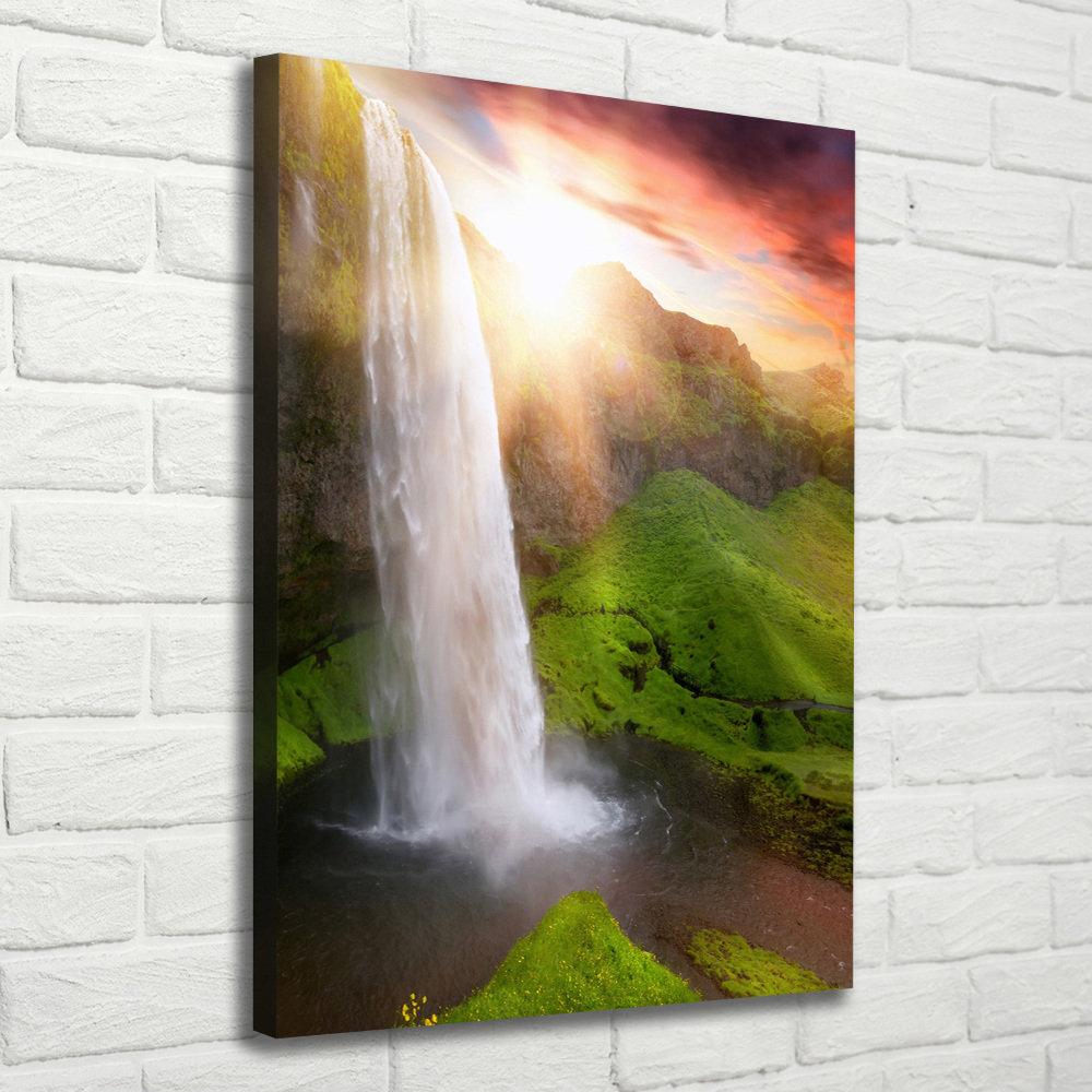 Tableau imprimé sur toile Cascade