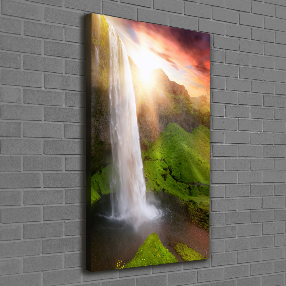 Tableau imprimé sur toile Cascade