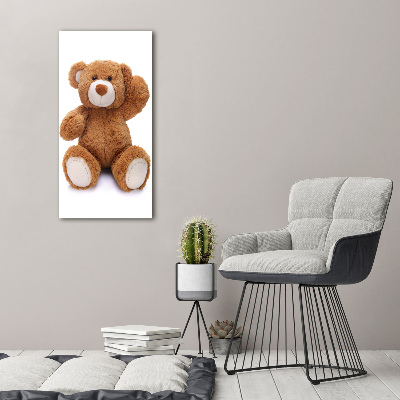 Tableau imprimé sur toile Ours en peluche