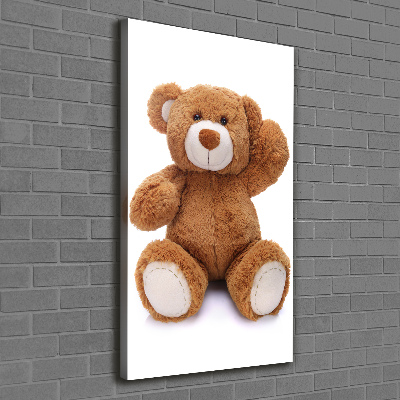 Tableau imprimé sur toile Ours en peluche