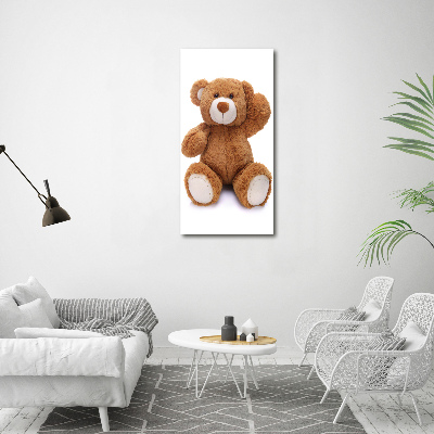 Tableau imprimé sur toile Ours en peluche