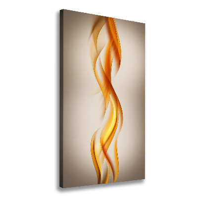 Tableau photo sur toile Vague orange