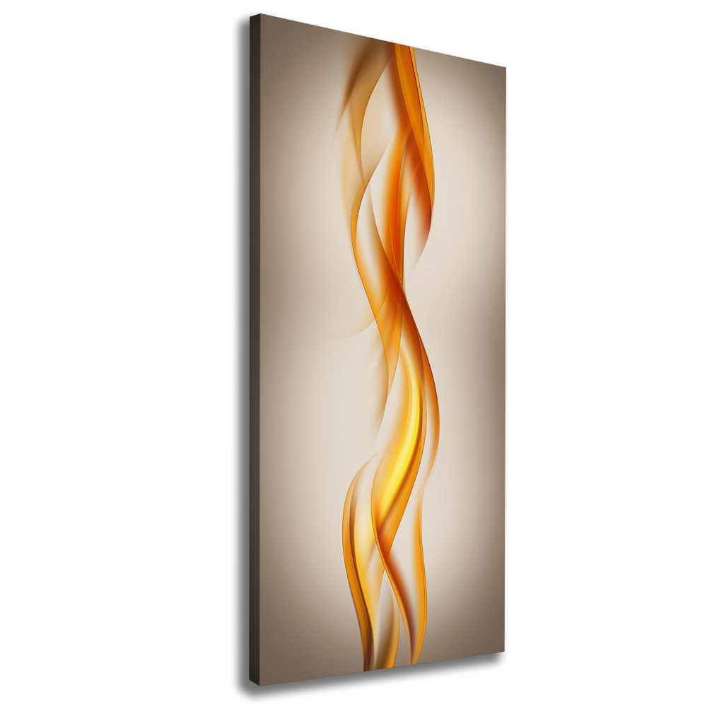 Tableau photo sur toile Vague orange