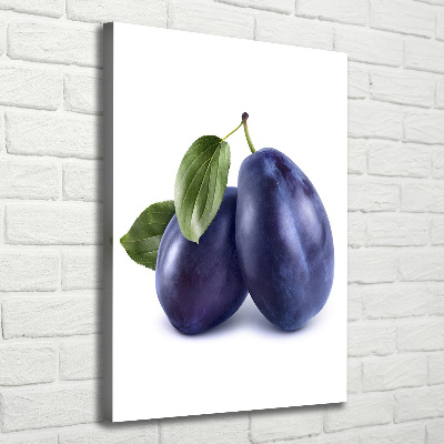 Tableau sur toile Prunes