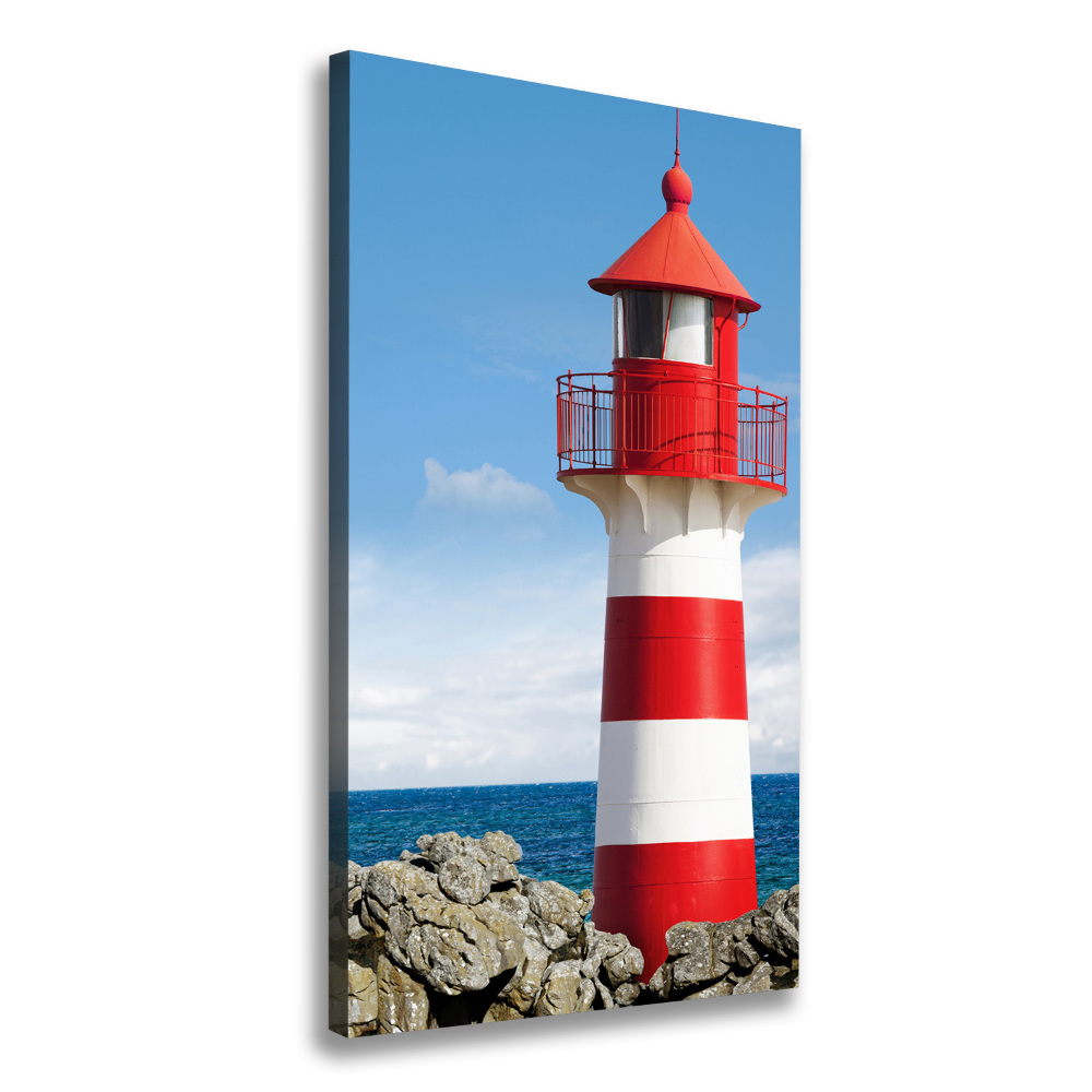 Tableau toile imprimée Phare