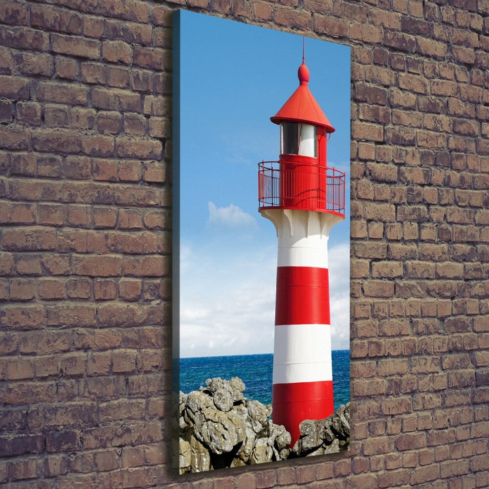 Tableau toile imprimée Phare