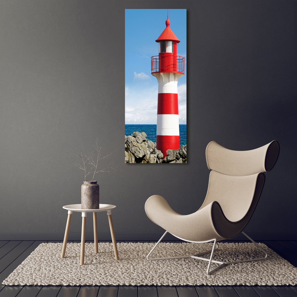 Tableau toile imprimée Phare