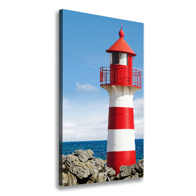 Tableau toile imprimée Phare