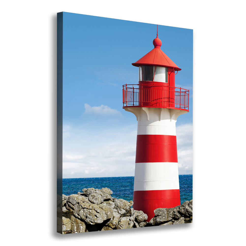 Tableau toile imprimée Phare