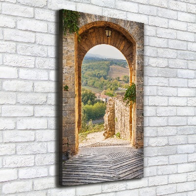 Tableau imprimé sur toile Toscane Italie