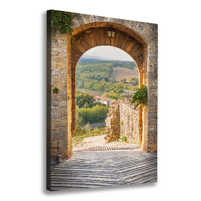 Tableau imprimé sur toile Toscane Italie