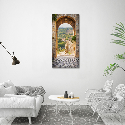 Tableau imprimé sur toile Toscane Italie