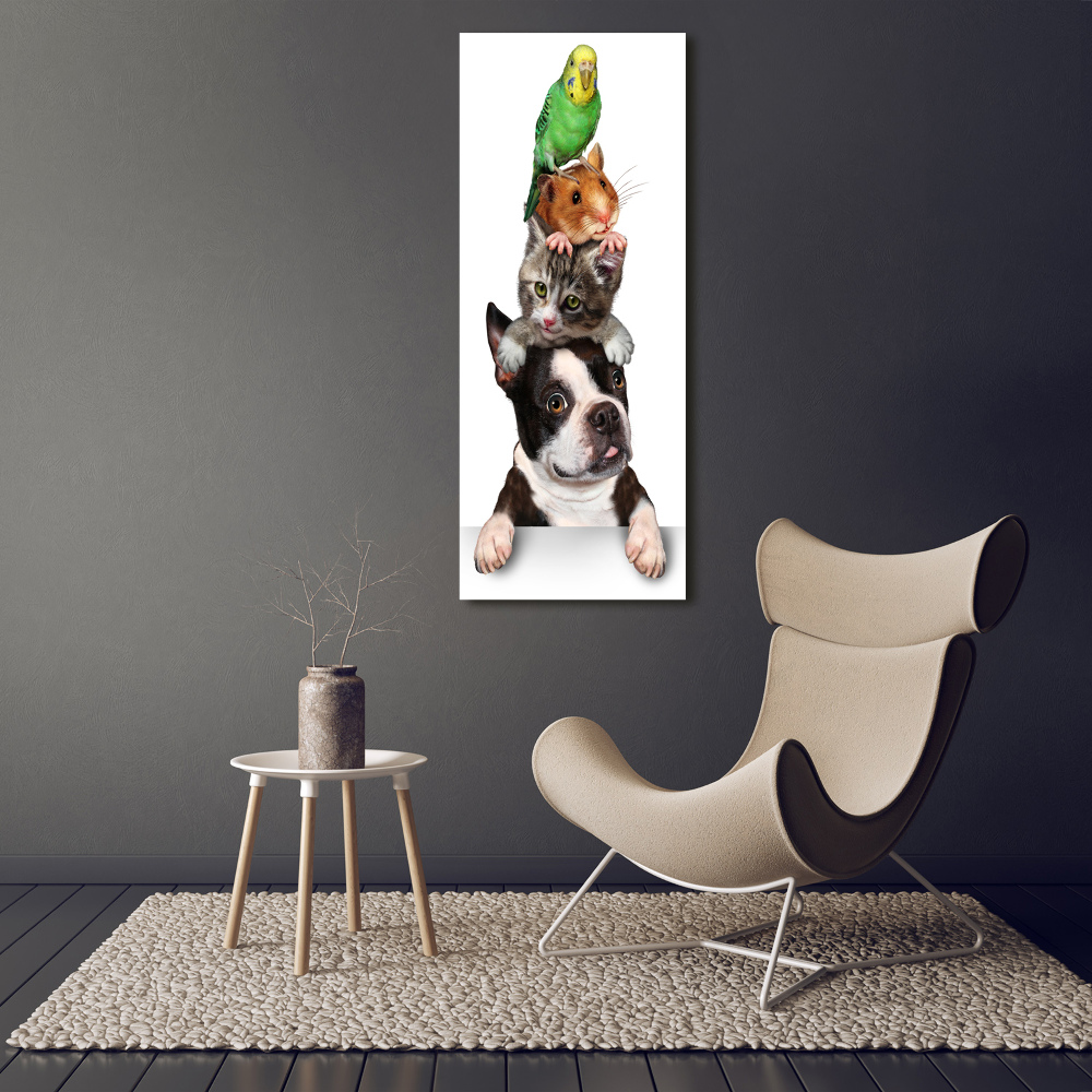 Tableau sur toile Animaux de compagnie