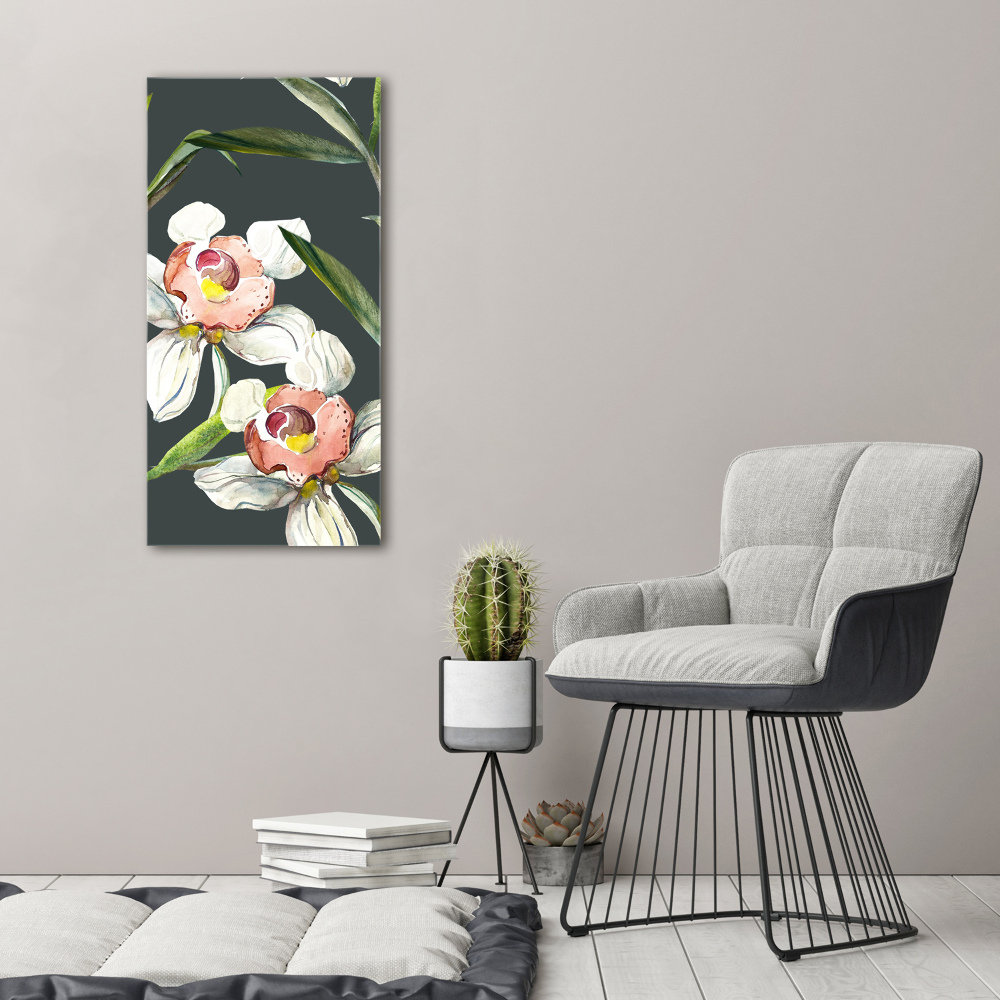 Tableau sur toile Motif floral