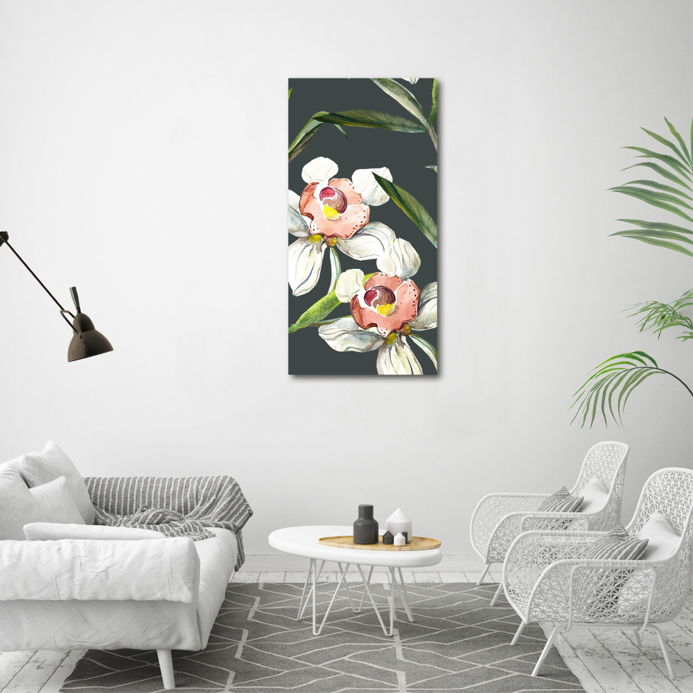 Tableau sur toile Motif floral