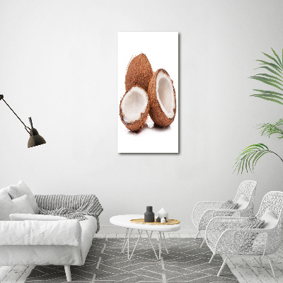 Tableau sur toile Noix de coco