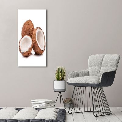 Tableau sur toile Noix de coco