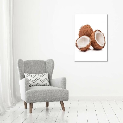 Tableau sur toile Noix de coco