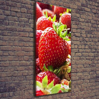 Tableau photo sur toile Fraises rouges