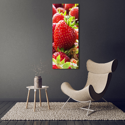 Tableau photo sur toile Fraises rouges